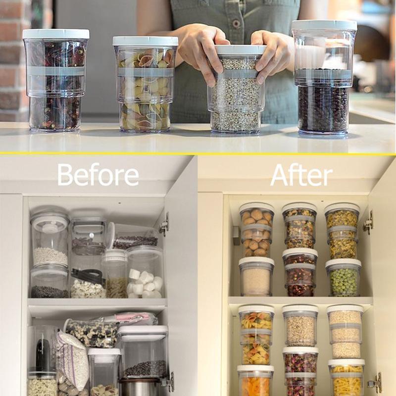 Adjustable Food Storage Container