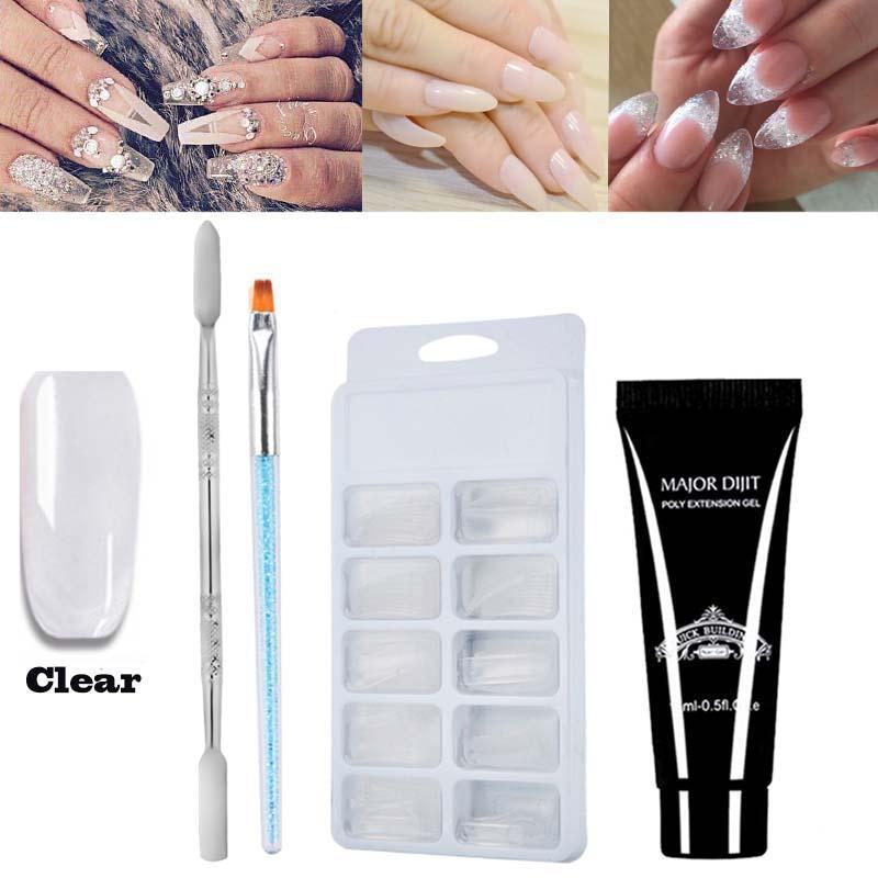 Poly Gel Nail Extension Kit