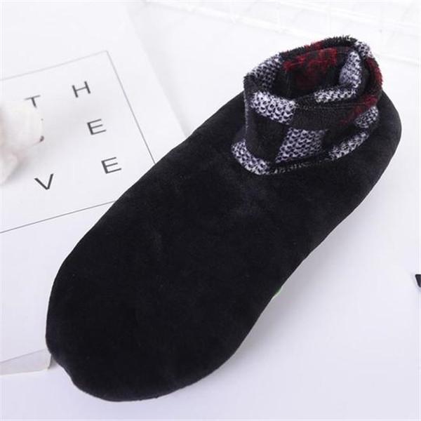 Indoor Cushioned Non Slip Grip Thermal Socks