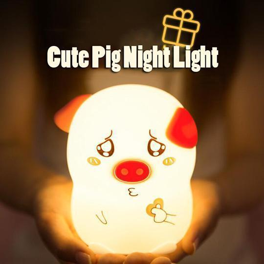 Cute Pig Night Light