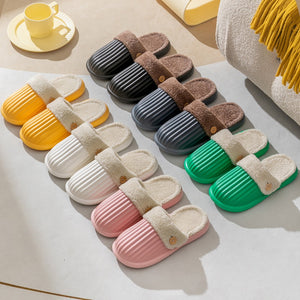 Detachable Thick Cotton Slippers