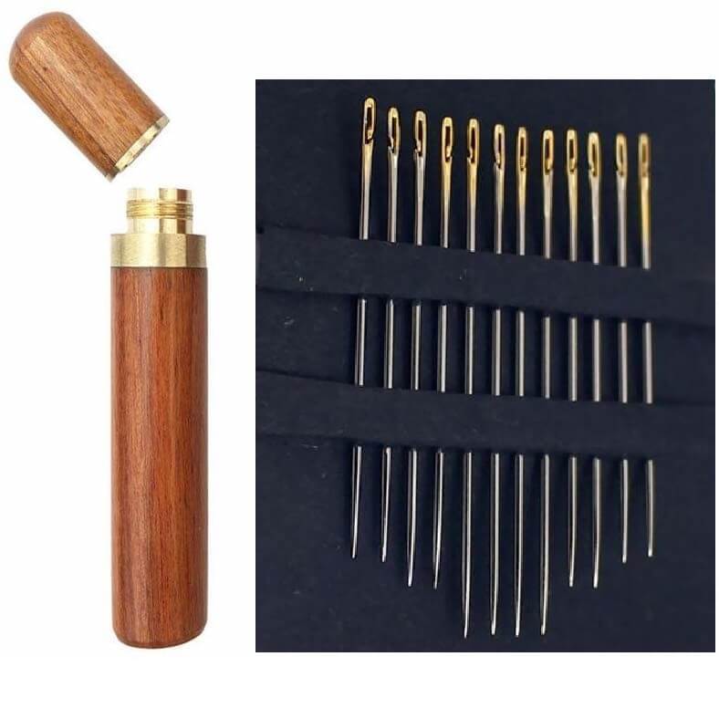 Self-threading Needles