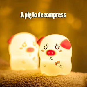 Cute Pig Night Light