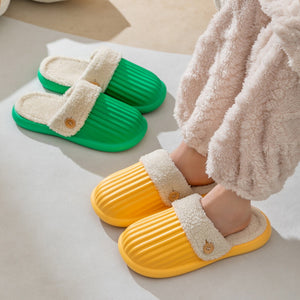 Detachable Thick Cotton Slippers