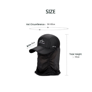 Outdoor Multi-functional Ice Silk Quick-drying Sun Hat