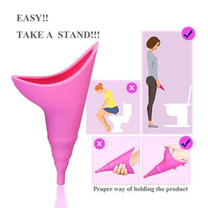 Reusable Squat-free Female Urinal