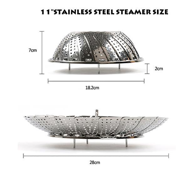 Stainless Steel Folding Steamer