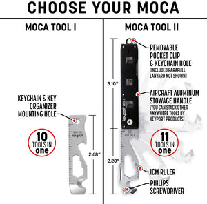 10-In-1 Key Tool - Keychain Multi-Tool