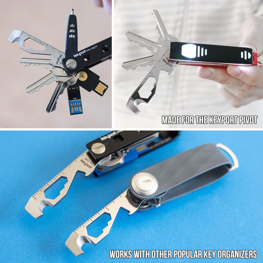 10-In-1 Key Tool - Keychain Multi-Tool