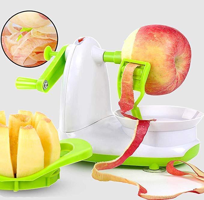 Hand-Cranked Apple Peeler