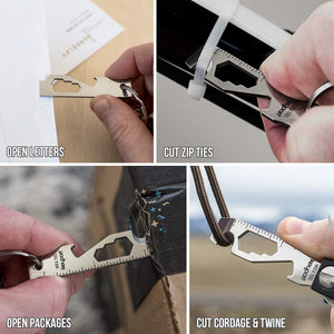 10-In-1 Key Tool - Keychain Multi-Tool