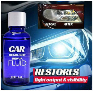 Car Headlight Repair Fluid Kit