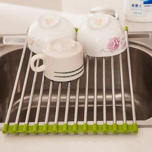 Roll-Up Drainer Rack