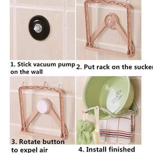 Automatic Rebound Washbasin Rack