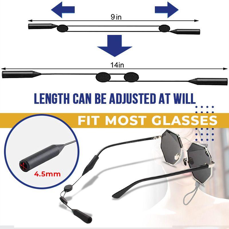 Adjustable Non-slip Glasses Lanyard（3 PCS）