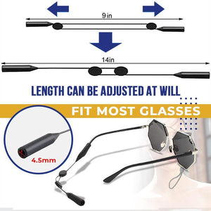 Adjustable Non-slip Glasses Lanyard（3 PCS）