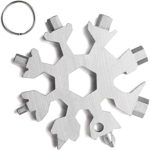 19-in-1 Stainless Snowflake Multi-Tool