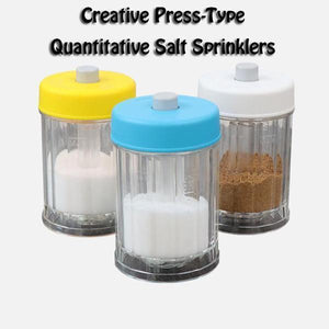 Creative Press-Type Quantitative Salt Sprinklers