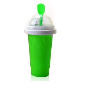 Squeeze Cup Slushy Maker, crushed ice slush