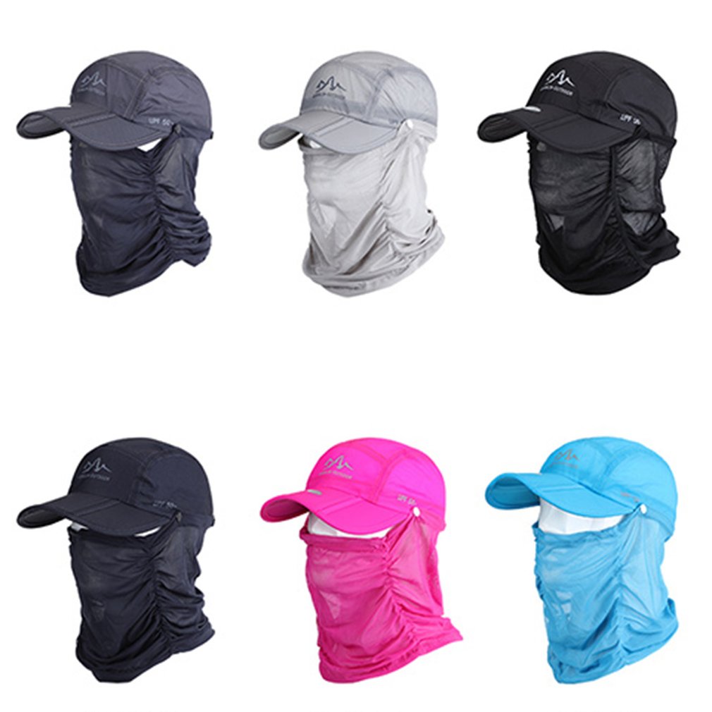 Outdoor Multi-functional Ice Silk Quick-drying Sun Hat