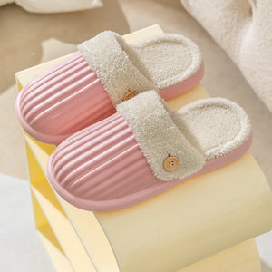 Detachable Thick Cotton Slippers