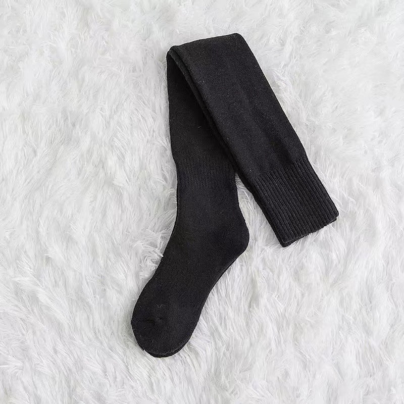 JK Terry Over-the-knee Thickened Warm Long Socks