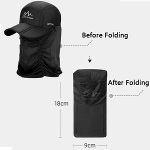 Outdoor Multi-functional Ice Silk Quick-drying Sun Hat