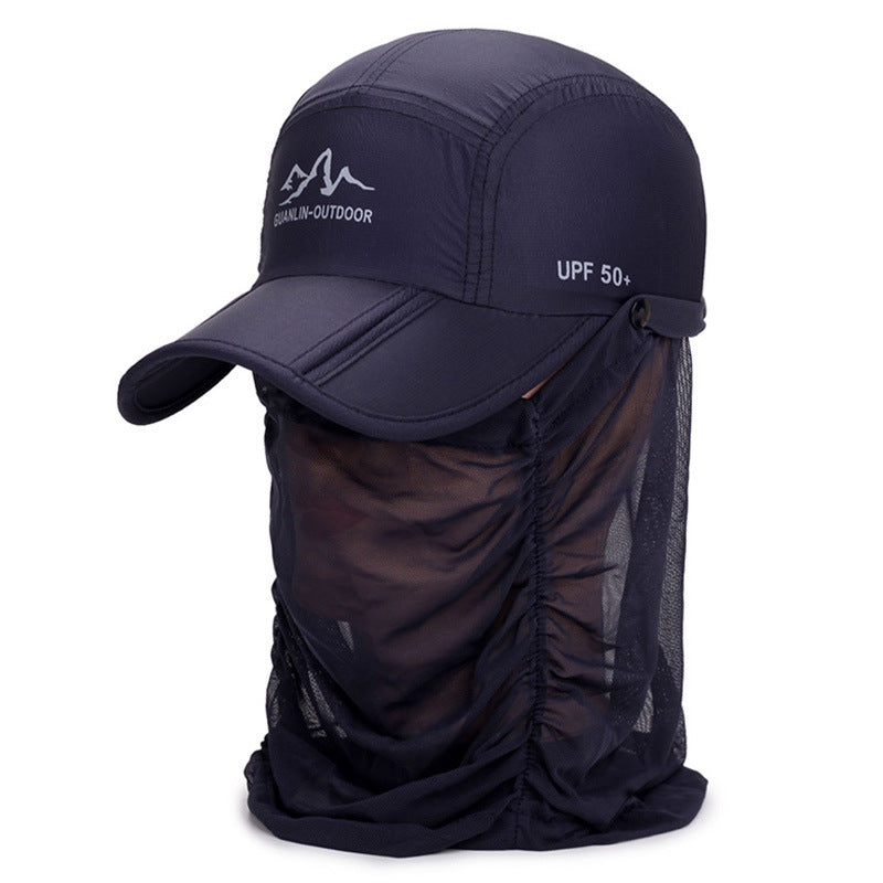 Outdoor Multi-functional Ice Silk Quick-drying Sun Hat