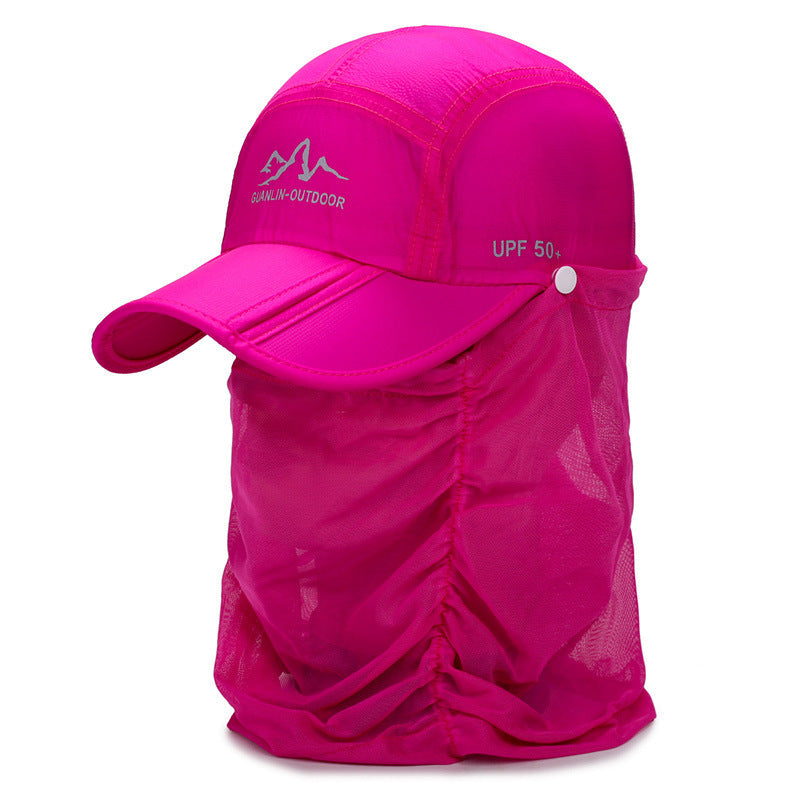 Outdoor Multi-functional Ice Silk Quick-drying Sun Hat