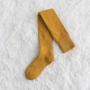 JK Terry Over-the-knee Thickened Warm Long Socks