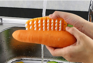 Fruit and vegetable cleaning brush