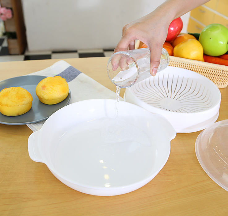 Microwave steamer