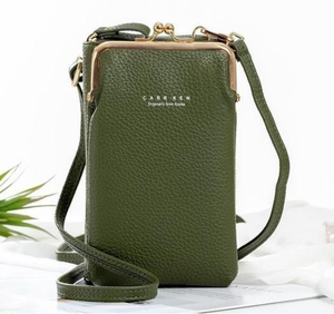 Women Phone Bag Solid Crossbody Bag