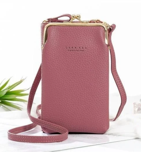 Women Phone Bag Solid Crossbody Bag