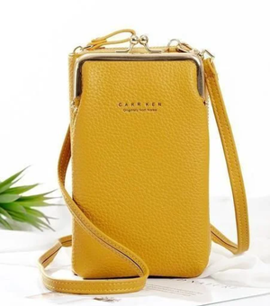 Women Phone Bag Solid Crossbody Bag