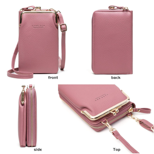 Women Phone Bag Solid Crossbody Bag