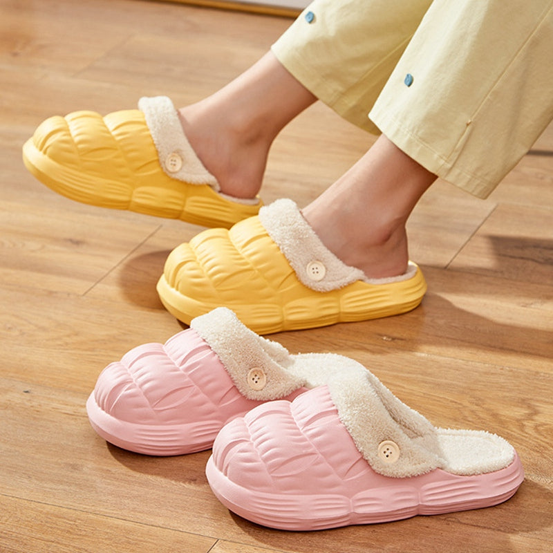 Detachable Thick Cotton Slippers