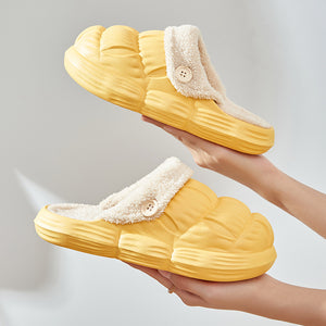 Detachable Thick Cotton Slippers