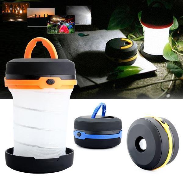 Pop-Up Collapsible LED Flashlight