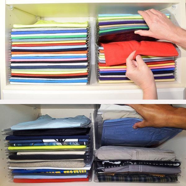 Effortless Clothes Organizer (10 pieces)