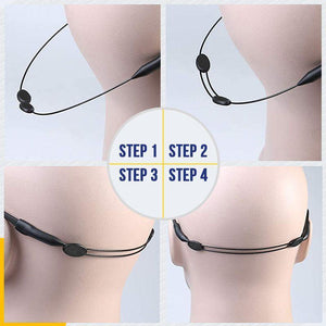 Adjustable Non-slip Glasses Lanyard（3 PCS）