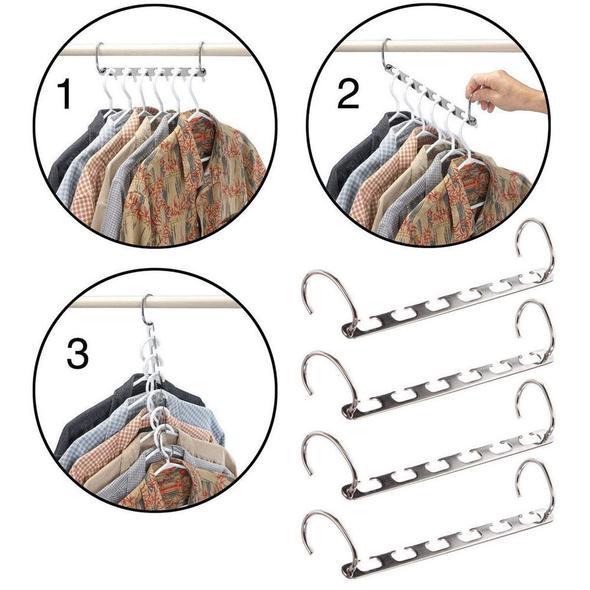 Magic Hangers Closet Space Saving