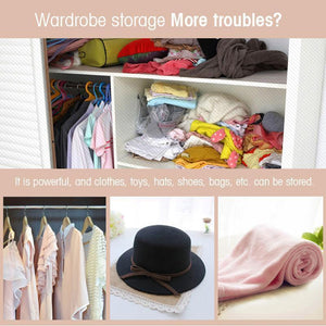 Multifunctional Storage wardrobe rack