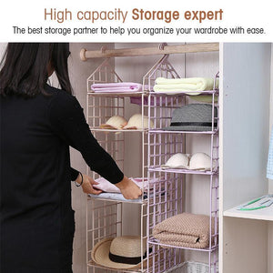 Multifunctional Storage wardrobe rack