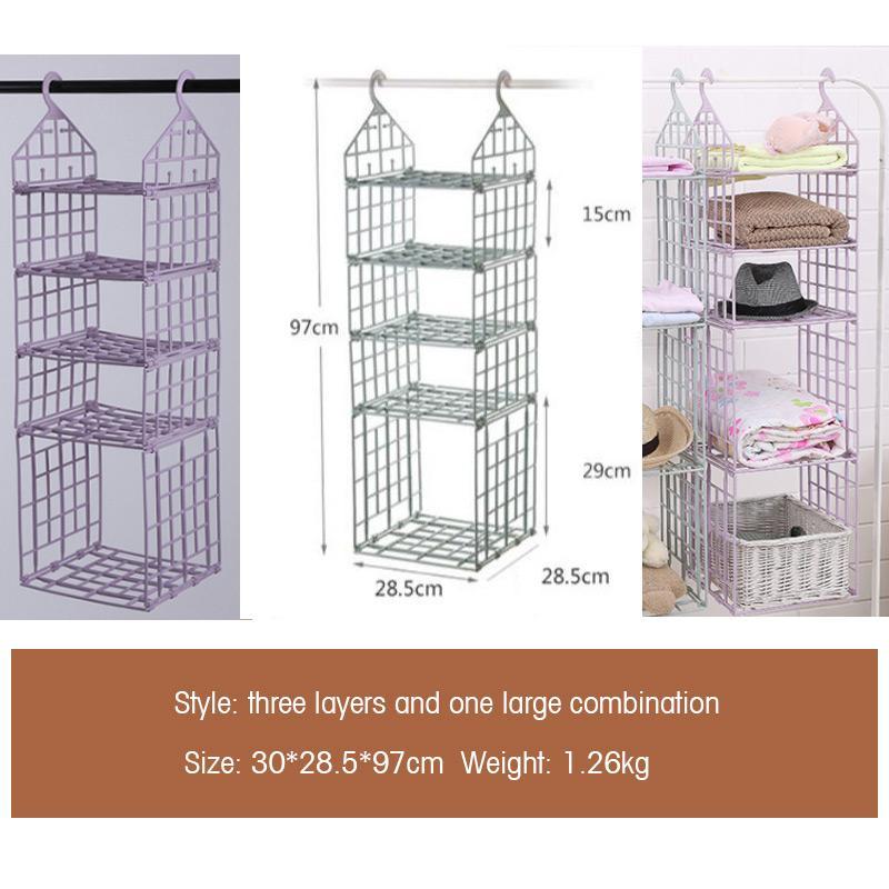 Multifunctional Storage wardrobe rack