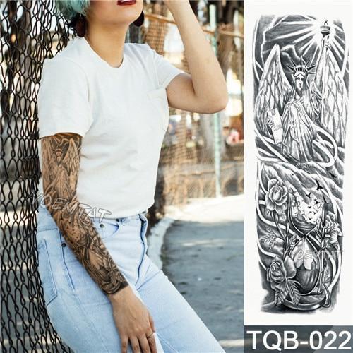 Edgy Fake Tattoo Sleeve